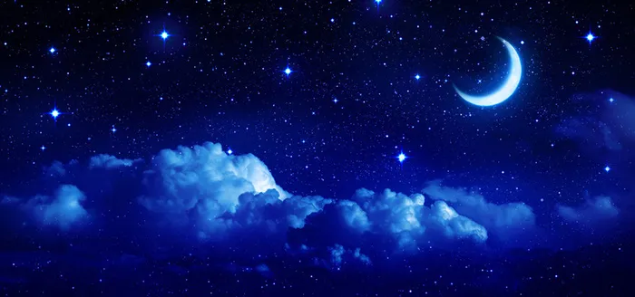 夜色星空背景高清