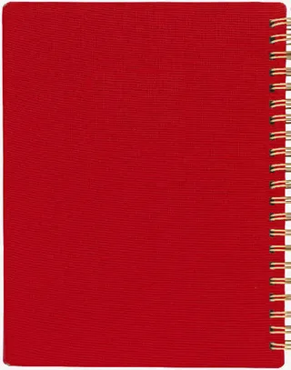 红色时尚笔记本图片免抠