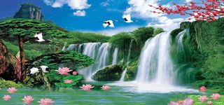 山水风景画高清