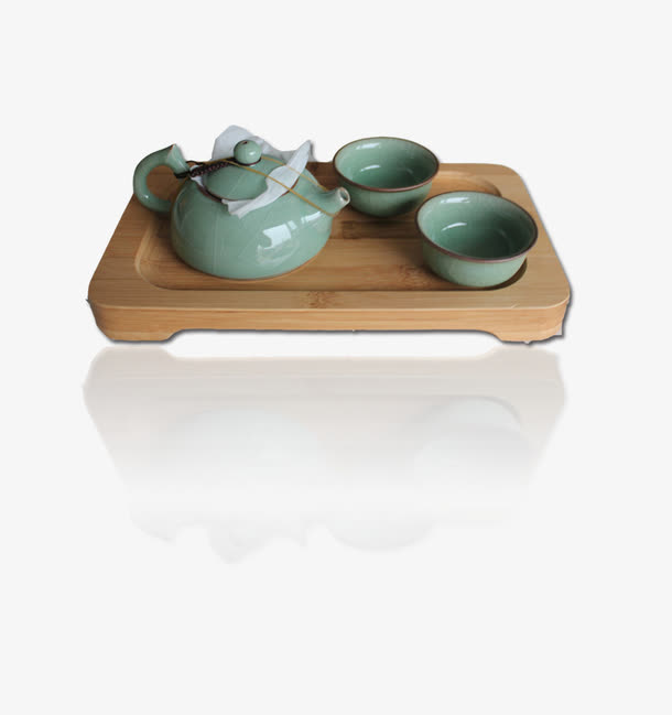 传统茶具免抠