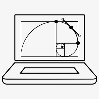 电脑类黄金比例笔记本电脑技术技免抠