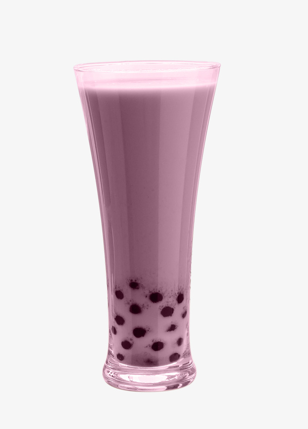 香芋奶茶的产品实物免抠