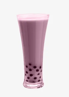 香芋奶茶的产品实物免抠