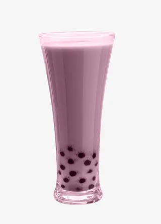 香芋奶茶的产品实物免抠