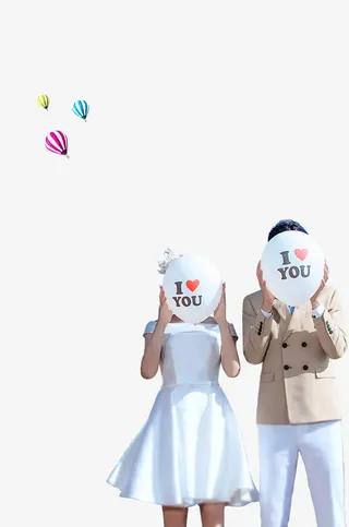 简约浪漫结婚免抠