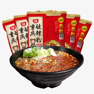 重庆酸辣粉电商淘宝主图免抠