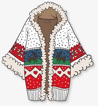 女装棉袄冬装免抠