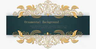 奢华标签矢量图免抠