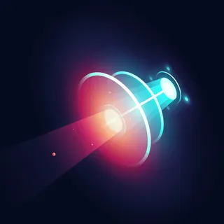 环形科技光效背景免抠