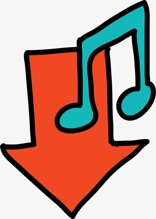 简笔画箭头免抠