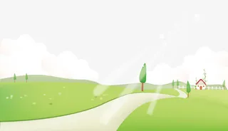 春天的风景免抠