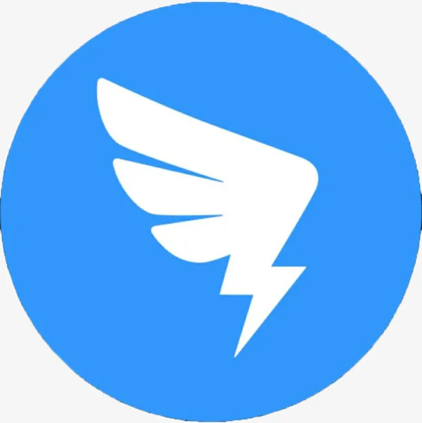 蓝色钉钉logo免抠