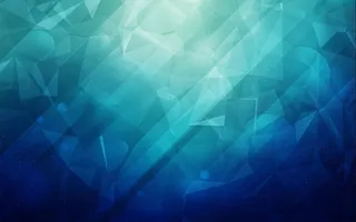 立体蓝色渐变色科技平面广告高清