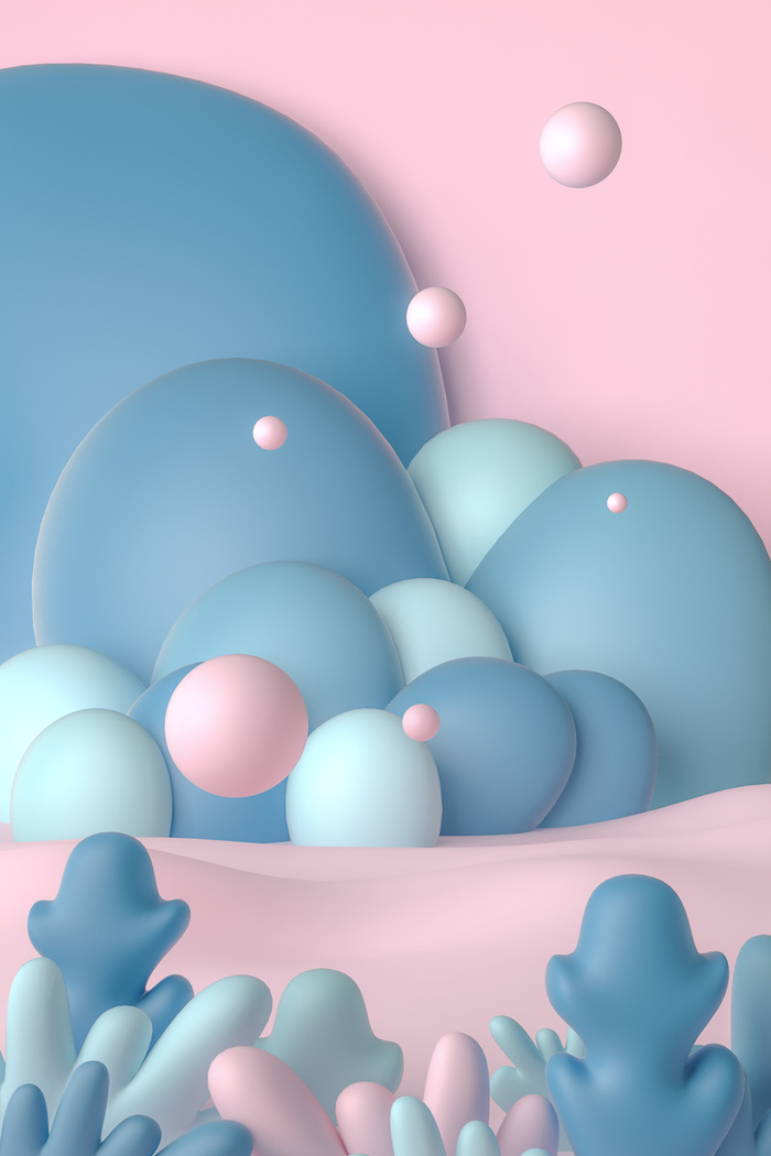 C4D，手绘，卡通，插画高清