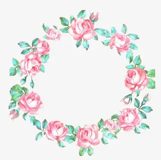 玫瑰花环免抠