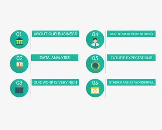 年终工作总结图案免抠