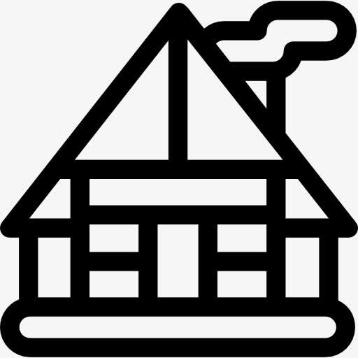 乡村的房子图标免抠
