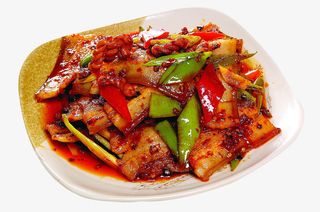 麻辣鲜香香干回锅肉免费下载免抠