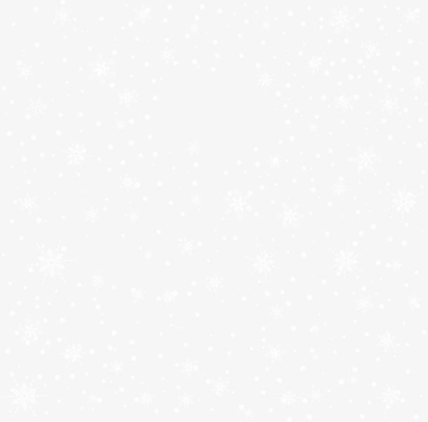 冬季密集白色雪子免抠