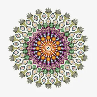 简单新疆花纹图片素材免抠