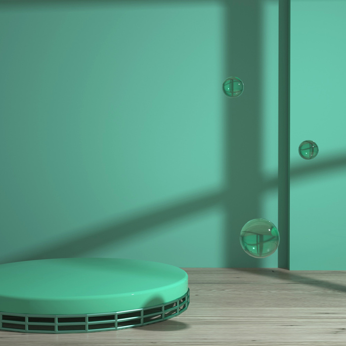 立体场景背景C4D高清