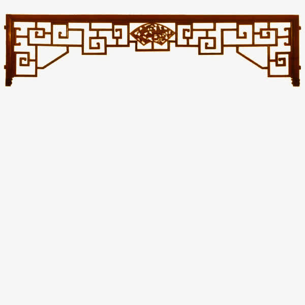 中式边框素材免抠
