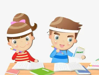 同桌一起学习免抠