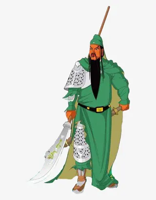 关云长青龙偃月刀免抠