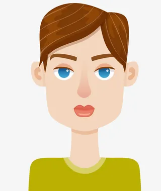 卡通矢量男孩素材免抠