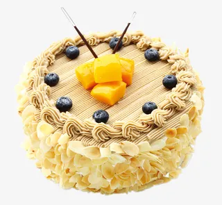 栗园杏香（栗蓉蛋糕）免抠