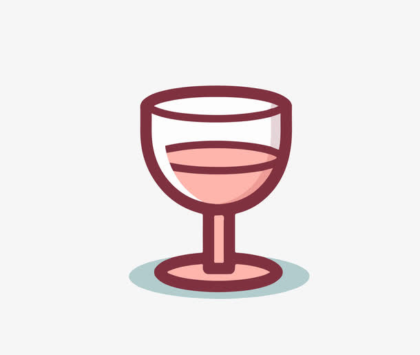 透明玻璃红酒杯矢量图免费下载免抠