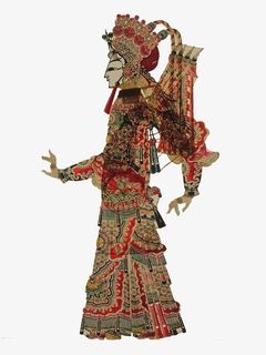 中国传统皮影图片免抠