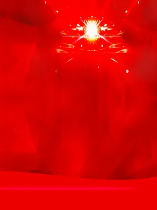 平铺红色招聘海报背景高清