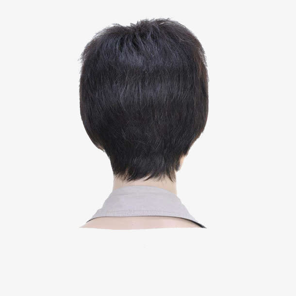 假发背影免抠