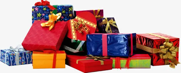 高清创意店铺装修礼盒包装免抠