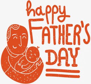卡通父亲节素材免抠