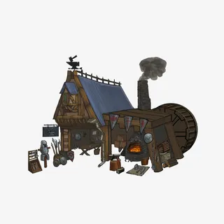 古代武器行免抠