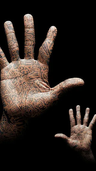 纹身H5背景高清