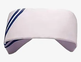 蓝条护士帽子免抠