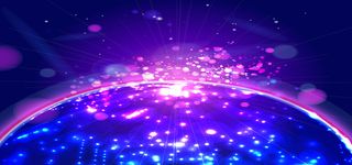 淘宝激情狂欢蓝色商业海报背景高清