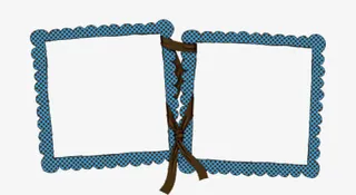 卡通边框元素免抠