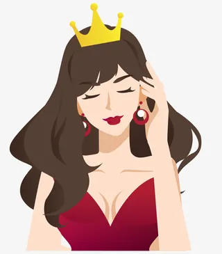 38女神节时尚女神免抠