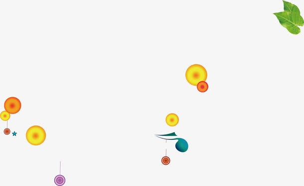 春天时尚花朵植物树叶免抠