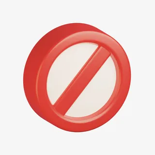 C4D立体3D模型卡通禁止免抠