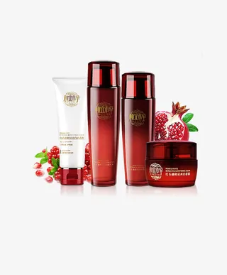 相宜本草红石榴套装免抠