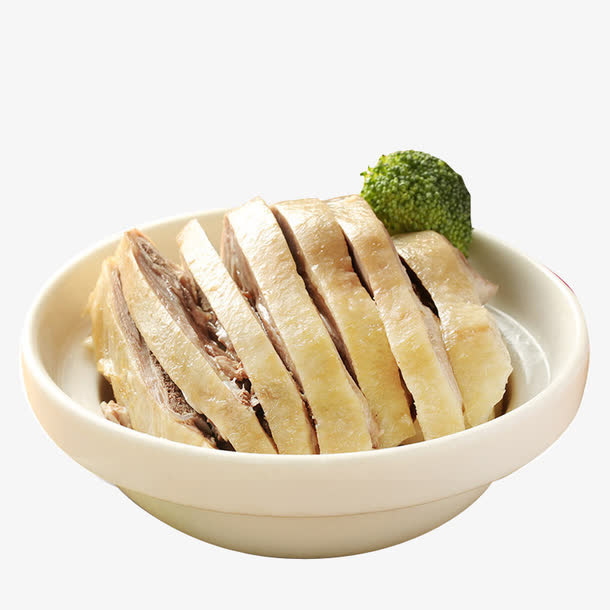 清蒸鸭肉免抠