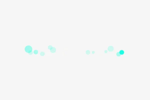 炫彩_蓝色漂浮光圈免抠