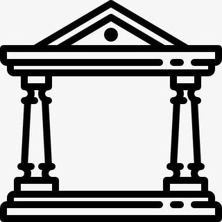 仿古亭图标免抠