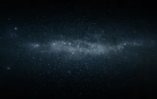 黑色银河系高清壁纸免抠