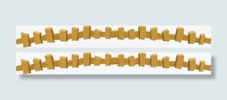 木质栏栅Q版H5界面免抠素材免抠